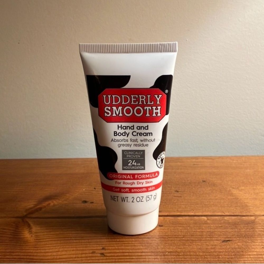 New Udderly Smooth Hand and Body Cream